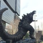 日比谷に新・ゴジラ像が来襲!日比谷はゴジラと共存していく!?